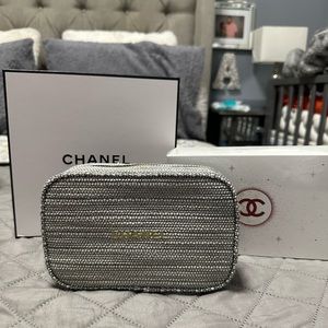 Chanel beauty makeup bag